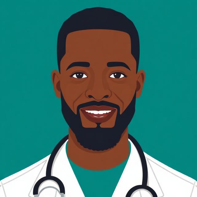Illustrated portrait of the WellNaija clinical advisory team member